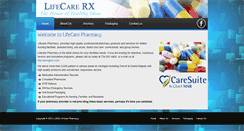 Desktop Screenshot of lifecarerx.com